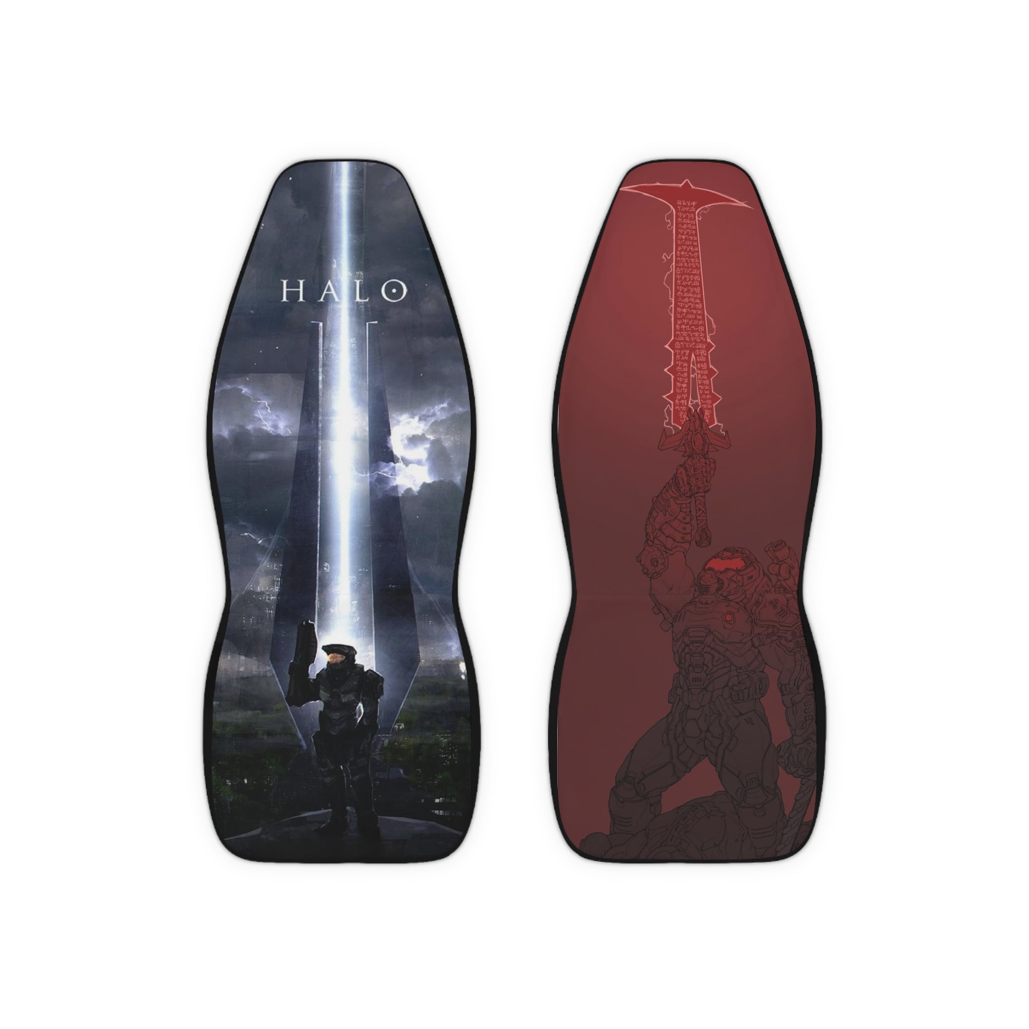 Halo & Doom Inspired Car Seat Covers – Gamer Gift