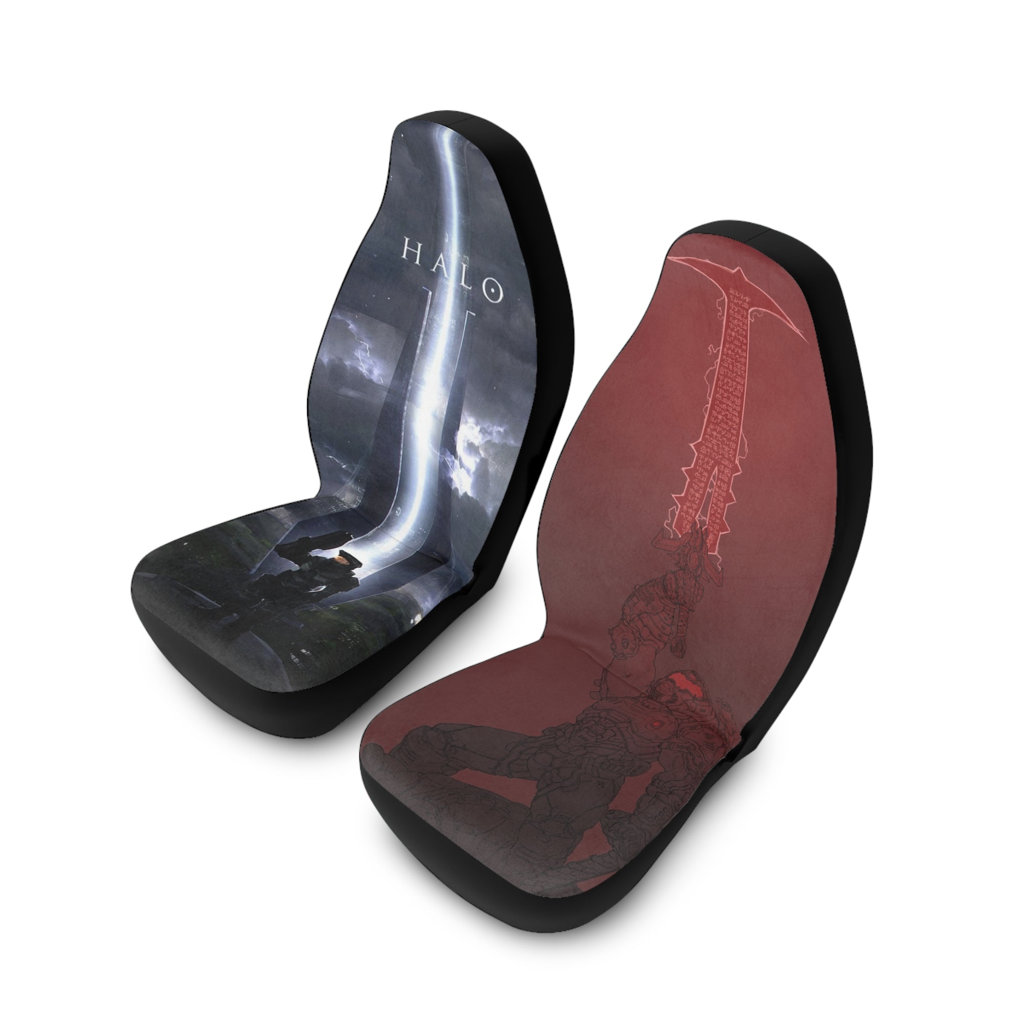 Halo & Doom Inspired Car Seat Covers – Gamer Gift
