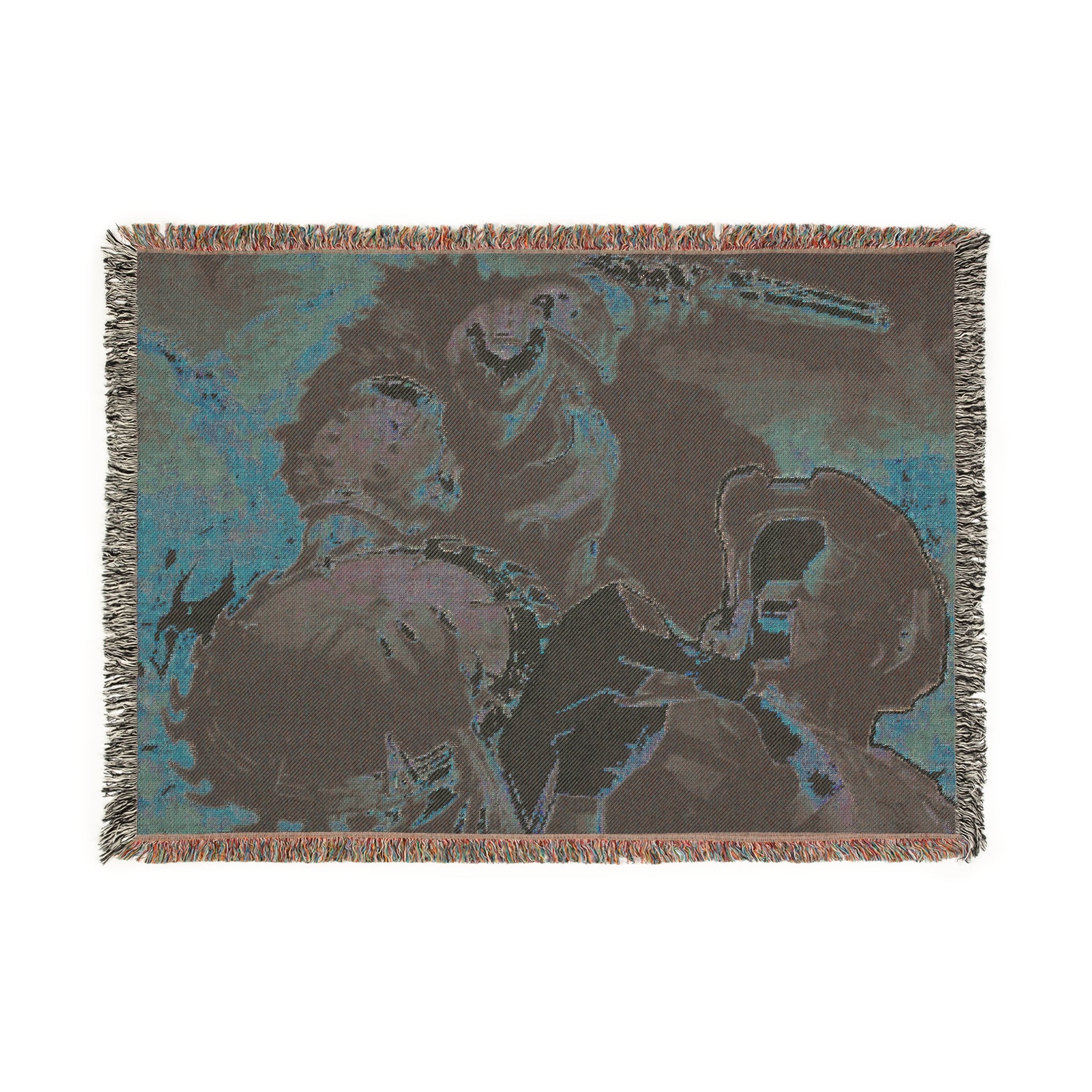 Doom Slayer × Master Chief Hand-Woven Battle Blanket